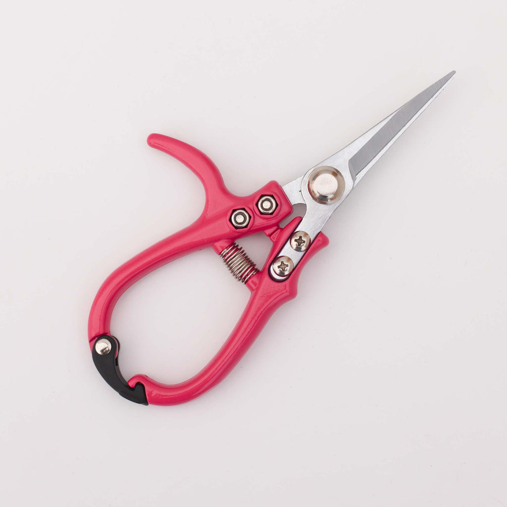 Bright Pink Pointed Pruners