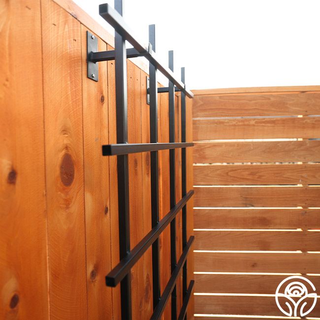 wood and metal trellis Heirloom's Own Metal Trellis System™