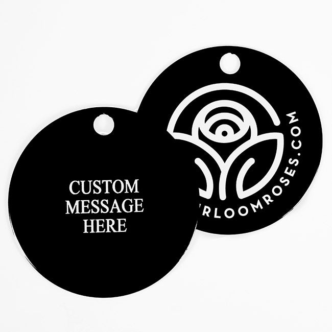 Custom Plant Tag With Your Own Message – Heirloom Roses
